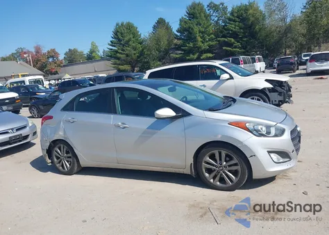 2016 Hyundai Elantra Gt из США, поврежденный, VIN KMHD35LH2GU270403